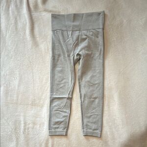 Forever 21 Gray Leggings Stretchy Athleisure Design